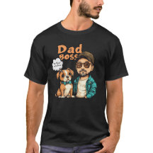 Hund Pappa tror att han är chef