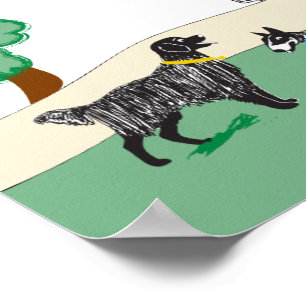 Hund Park Poster