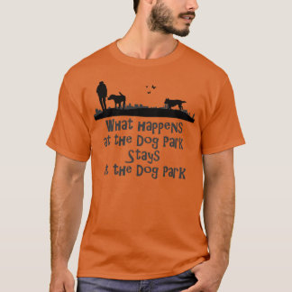 Hund Park T Shirt