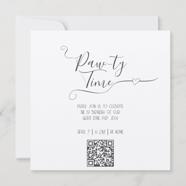 Hund Party eller Pawty (Baksida)