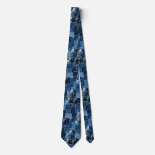 Hund Patchwork Art Denim Slips