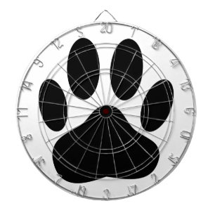 Hund Pawprint Darttavla
