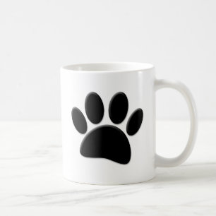 Hund Pawprint Kaffemugg