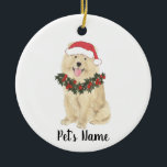 Hund personlig Chow Chow Julgransprydnad Keramik<br><div class="desc">Gör den trevliga listan i år med en prydnad av din favorit lilla nav!</div>