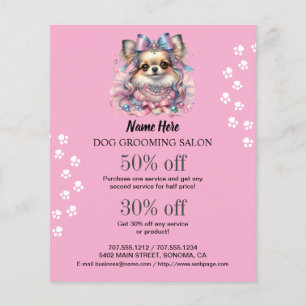 Hund-personlig-flygare Flygblad