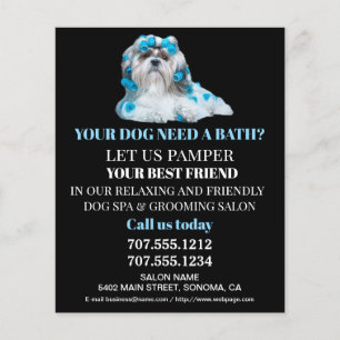 Hund-personlig-flygare Flygblad