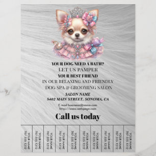 Hund-personlig-flygare Reklamblad