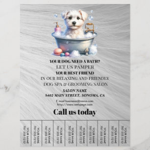 Hund-personlig-flygare Reklamblad