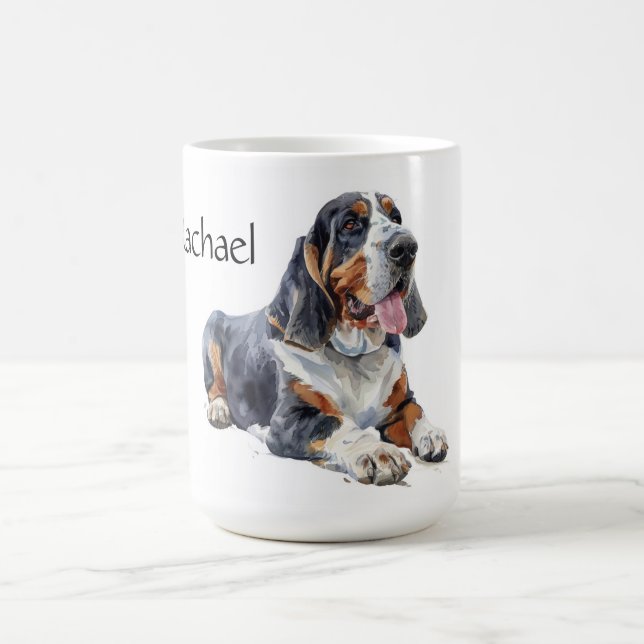 Hund personlig Hound Kaffemugg (Center)