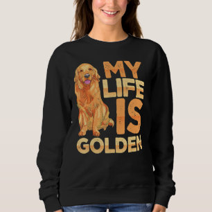 Hund Pet Life är Golden Retriever Hundägare T Shirt