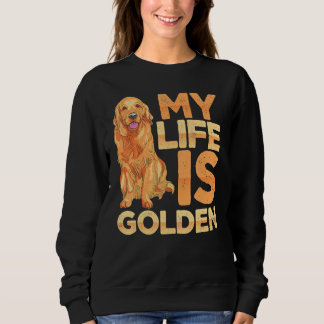 Hund Pet Life är Golden Retriever Hundägare T Shirt