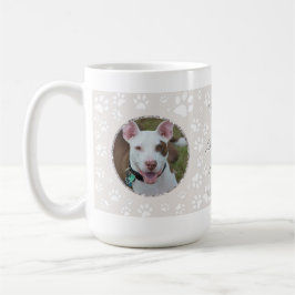 Hund Pet Memorial - Utskriftsprogrammet Bilder Paw Kaffemugg