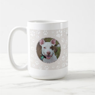 Hund Pet Memorial - Utskriftsprogrammet Bilder Paw Kaffemugg