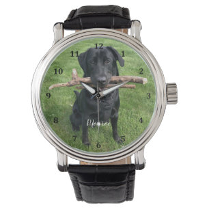 Hund Pet Personlig Namn och Photo Armbandsur