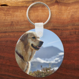 Hund Photo Anpassningsbar Personlig Nyckelring