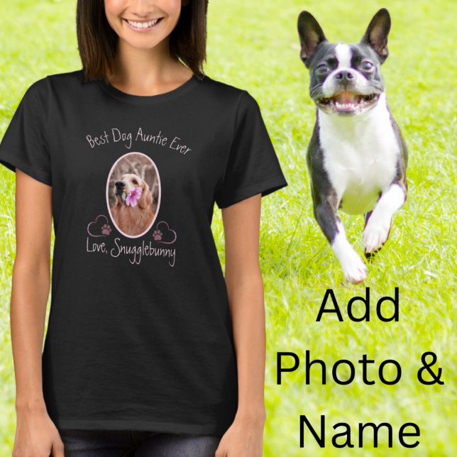 Hund Photo Best Hund A All Heart Paw Print T-Shirt (Skapare uppladdad)