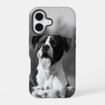 Hund Photo Black and White Personalizable