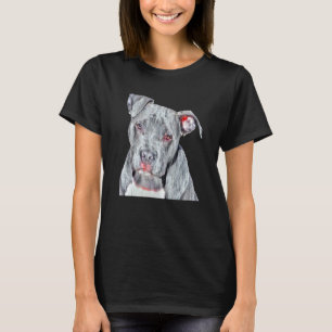 Hund Photo Filter Pit Bull Dog T Shirt