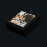 Hund Photo Gift for Mamma Pappa från Hund Keepsaké Minnesask<br><div class="desc">En viktig julklapp från din hund,  med ditt älskade husdjur eller husdjursfoto. Byt ut det här exemplaret mot ett foto av den söta hund.</div>