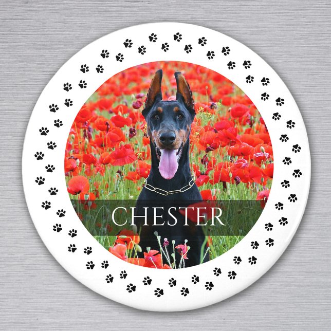 Hund Photo Magnet - Personlig Pet Keepsak (Skapare uppladdad)