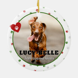 Hund Photo Pet Memorial Sympathy Gift Ornament