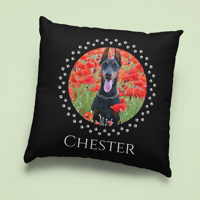 Hund Photo Pillow - Personlig Pet Keepsaké Gift Kudde (Skapare uppladdad)