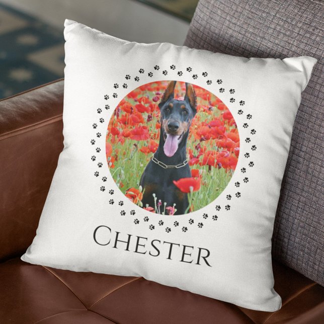 Hund Photo Pillow - Personlig Pet Keepsaké Gift Kudde (Skapare uppladdad)