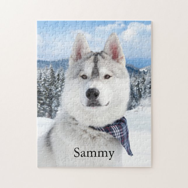 Hund Photo Pussel (Vertikal)