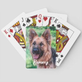 Hund Photo - sällskapsfoto - Hund älskare Casinokort
