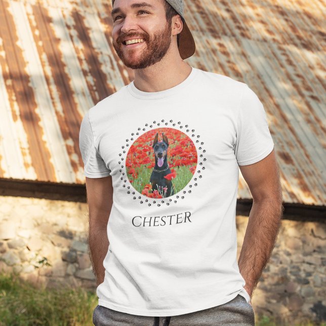 Hund Photo Shirt - Personlig Pet Gift T-Shirt (Skapare uppladdad)