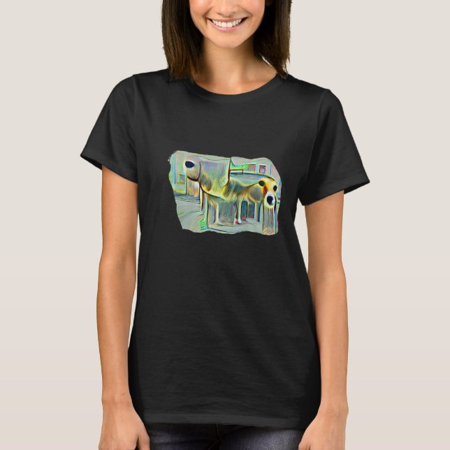 Hund Phrase Sarcasm Sarcastic Sayed T Shirt (Framsida)