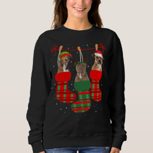 Hund Pitbull-julklapp Funny Julafton 98 T Shirt