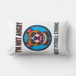 Hund pitbull lumbarkudde