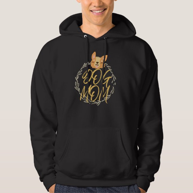 Hund Pitbull Pit Bull Mamma Pit Bull Bull Mamma Hu Hoodie (Framsida)