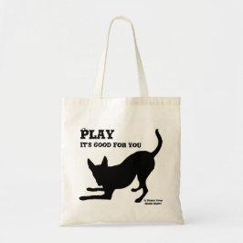 Hund Play Tote Bag Tygkasse