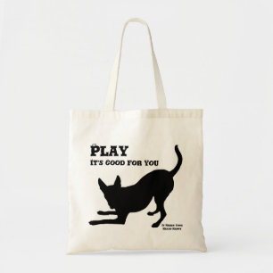 Hund Play Tote Bag Tygkasse
