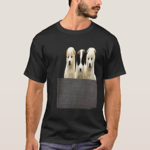 Hund Pocket Cute Puppy Adsible Pug Hundar Valp 607 T Shirt