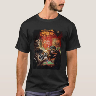 Hund Poker-kort T Shirt