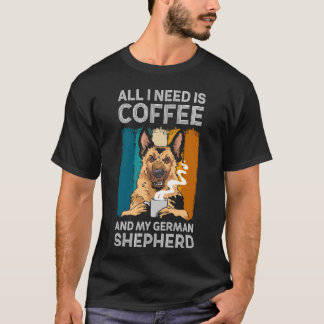 Hund Police Hund Kärlek-tysk gåva T Shirt