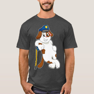 Hund Polischef T Shirt