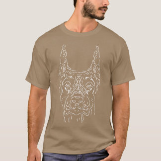 Hund Porträtt för stolt Hundägare-presentgåva T Shirt