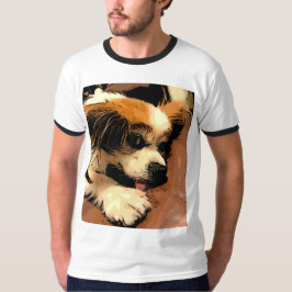 Hund Porträtt T-Shirt