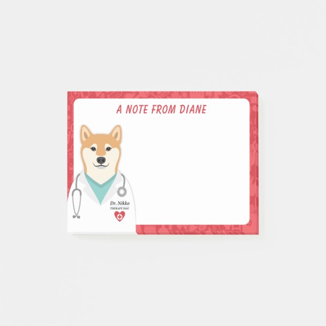 Hund Post-It Block (Framsida)