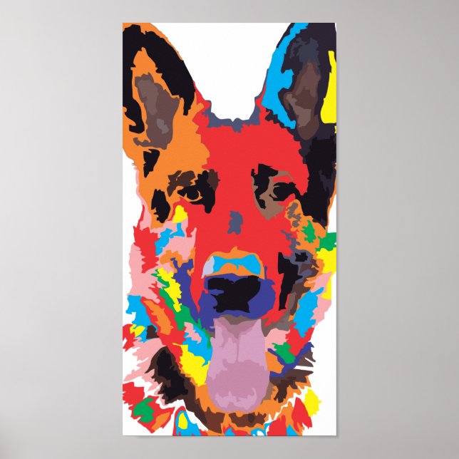 hund poster (Framsidan)