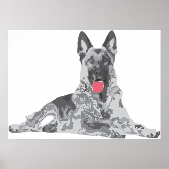 hund poster (Framsidan)