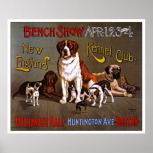 Hund Poster utskrift: New England Kennel Klubb 189