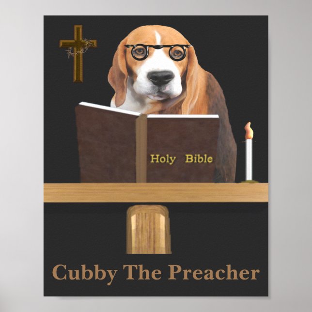 Hund Preacher Poster (Framsidan)