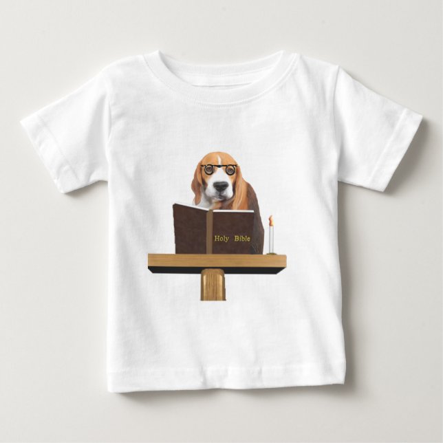 Hund Preacher Tee (Framsida)