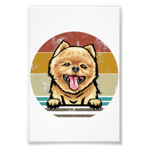 Hund Premium Satin Photo Papper Photo EnUtvidgning Fototryck