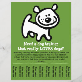 Hund, promenader, Grooming, Sitta promo tem Reklamblad